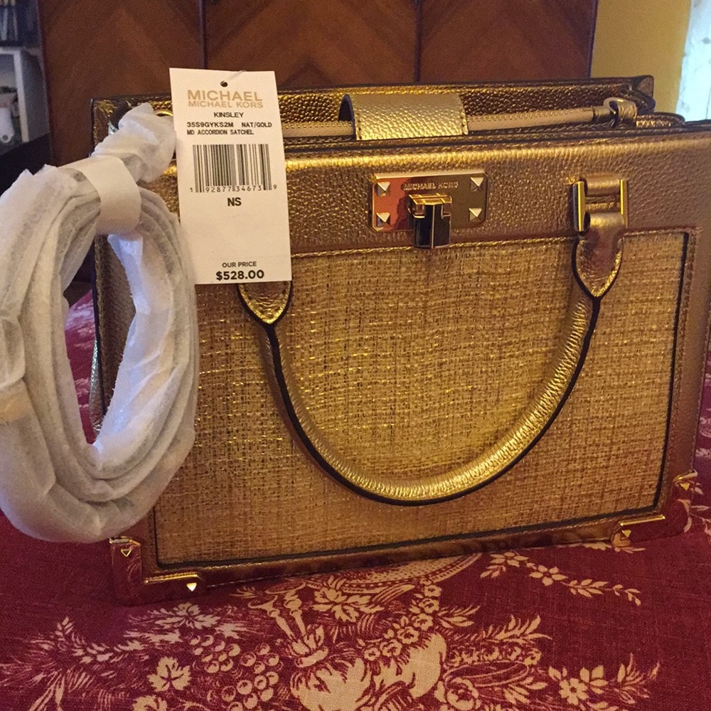 Beautiful gold bag
